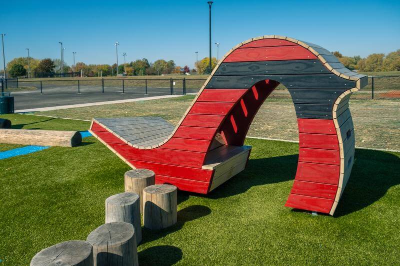 Eudora Early Learning Center Earthscape Cardinal Climbing Structure